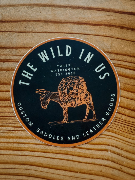 Wild In Us Sticker