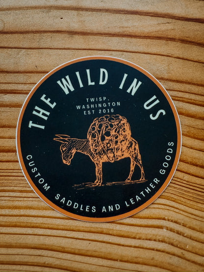 Wild In Us Sticker
