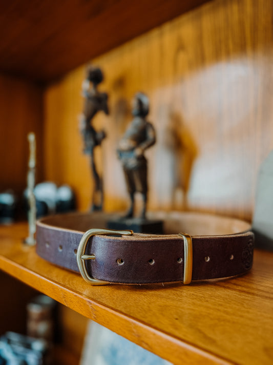 J & FJ Baker Leather Belt